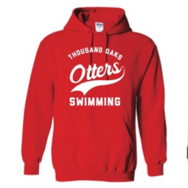 Otters Swimming Hoodie