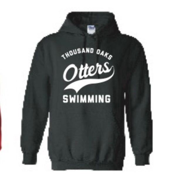 Otters Swimming Hoodie