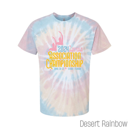 Association Champs 2024 Tie-Dye T-Shirt