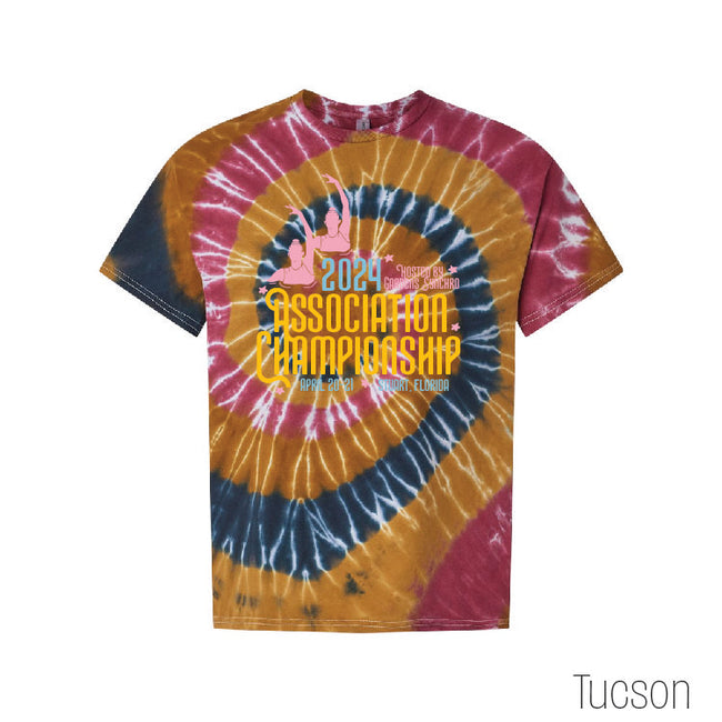 Association Champs 2024 Tie-Dye T-Shirt