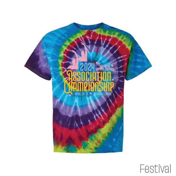 Association Champs 2024 Tie-Dye T-Shirt