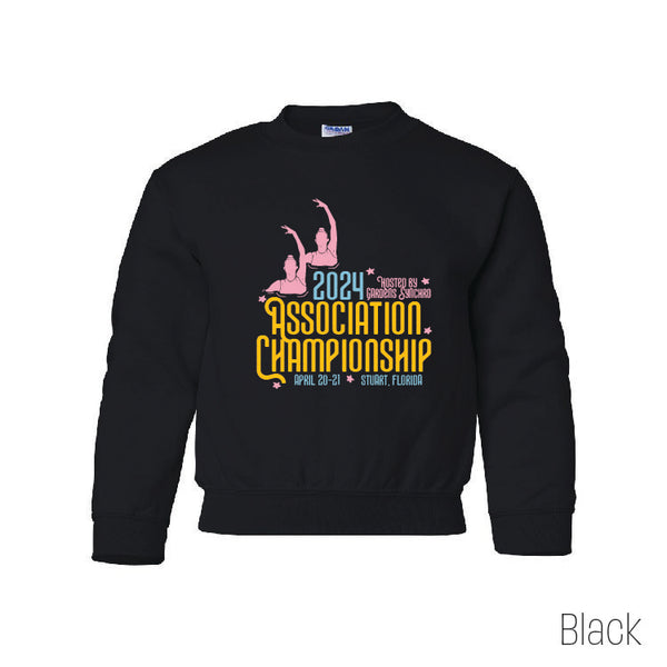 Association Champs 2024-Youth Crewneck Sweatshirt