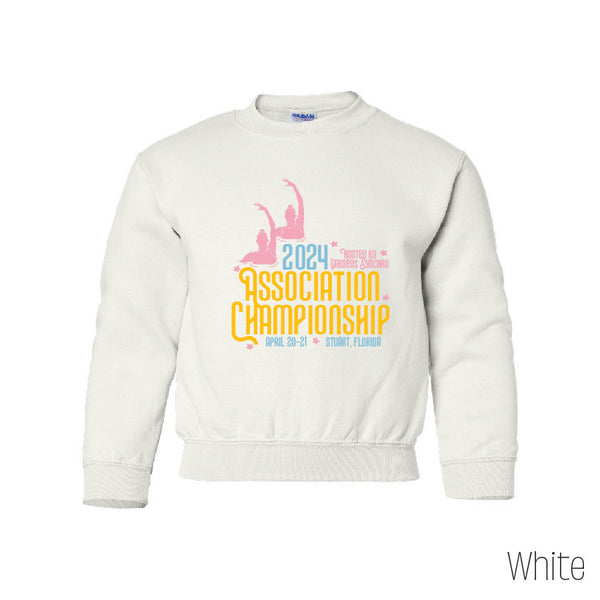 Association Champs 2024-Youth Crewneck Sweatshirt