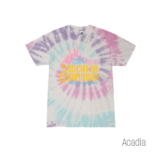 Association Champs 2024 Youth Tie-Dye T-Shirt