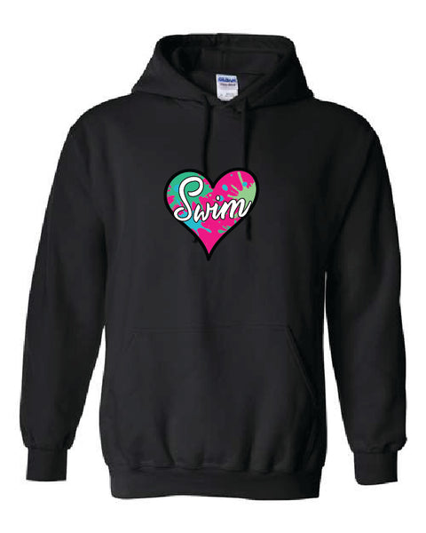 Heart Swim Hoodie