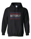 Layered Butterfly Hoodie