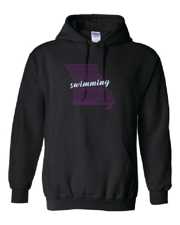 Missouri Swimming Hoodie