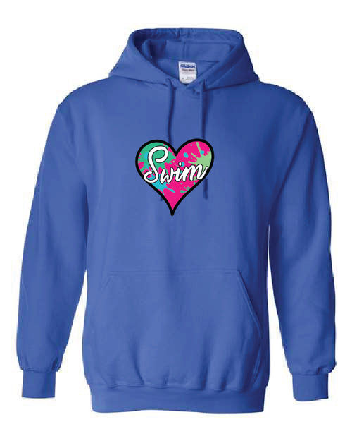 Heart Swim Hoodie