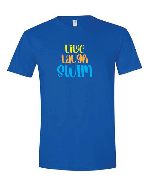 Live Laugh Swim T-Shirt