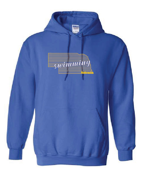 Nebraska Swimming Hoodie