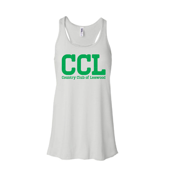 CCL Letter Women's Racerback Tank Top