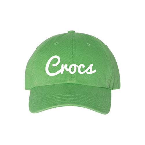 CCL Crocs Green Washed 'Dad' Hat