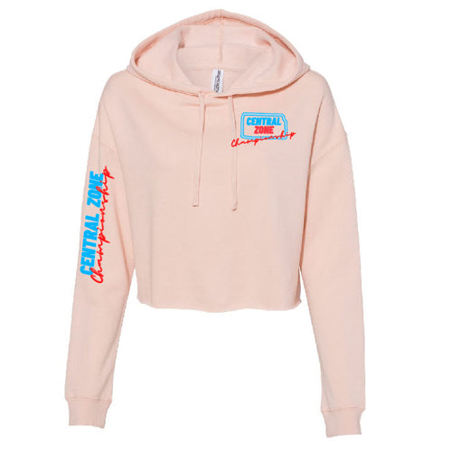 Central Zones Meet Cropped Hoodie