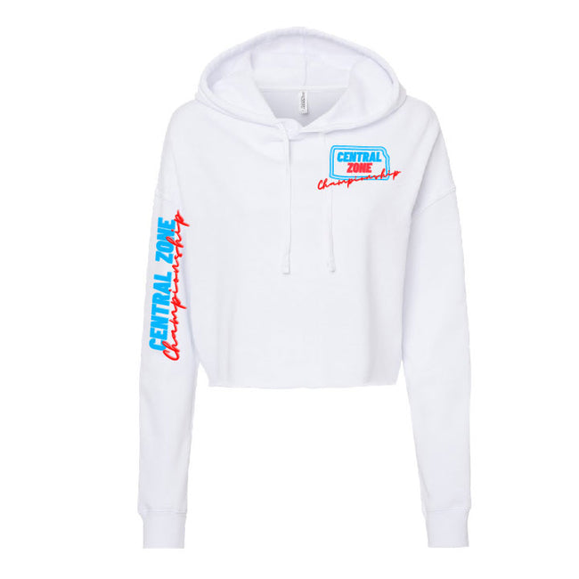 Central Zones Meet Cropped Hoodie