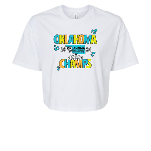 OKS State Champs Crop T-Shirt