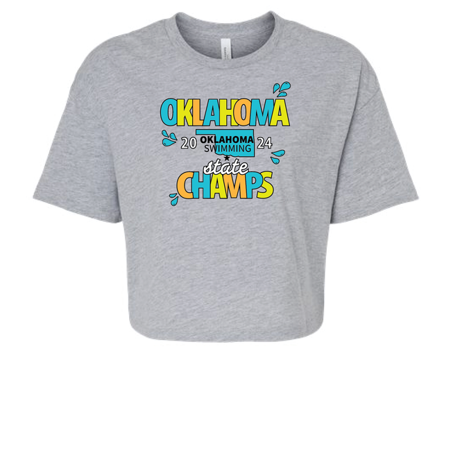 OKS State Champs Crop T-Shirt