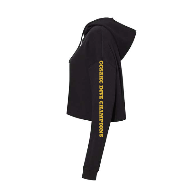 Hallbrook Dive Champs Cropped Hoodie