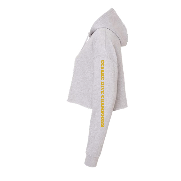 Hallbrook Dive Champs Cropped Hoodie