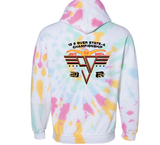 South Dakota 13+ Champs Tie-Dye Hoodie 2024