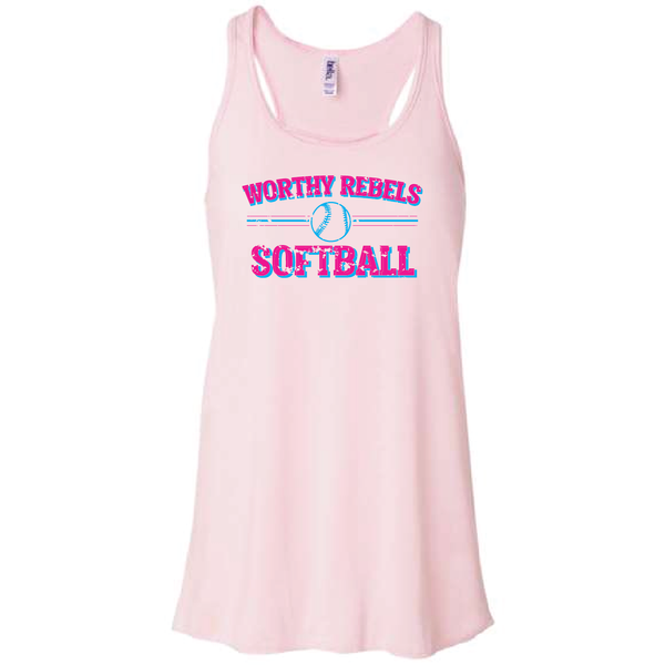 Worthy Rebels Distress Ladies Tank Top 2024