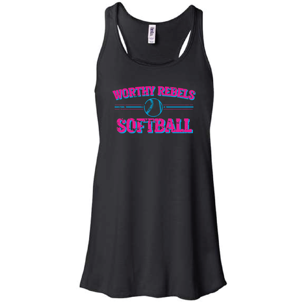 Worthy Rebels Distress Ladies Tank Top 2024