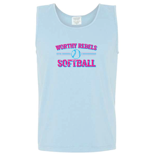 Worthy Rebels Distress Unisex Tank Top 2024