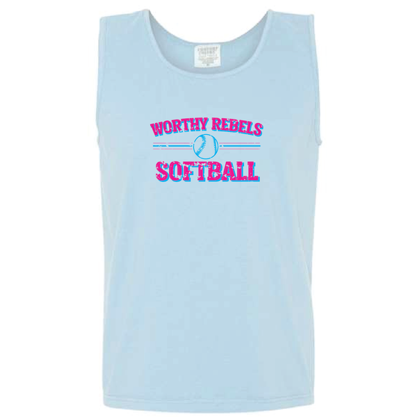 Worthy Rebels Distress Unisex Tank Top 2024