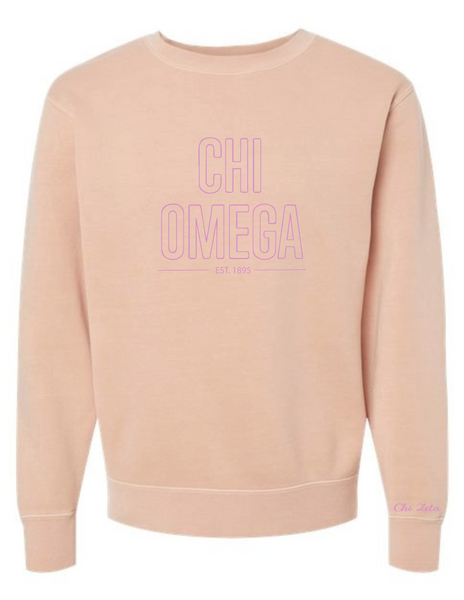 Chi Omega Crewneck