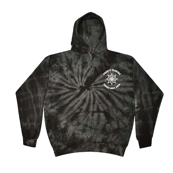 Frosty Florida Figure Meet 2024 Tie-Dye Hoodie