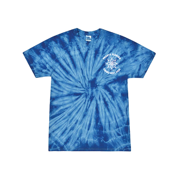 Frosty Florida Figure Meet 2024 Tie-Dye T-Shirt