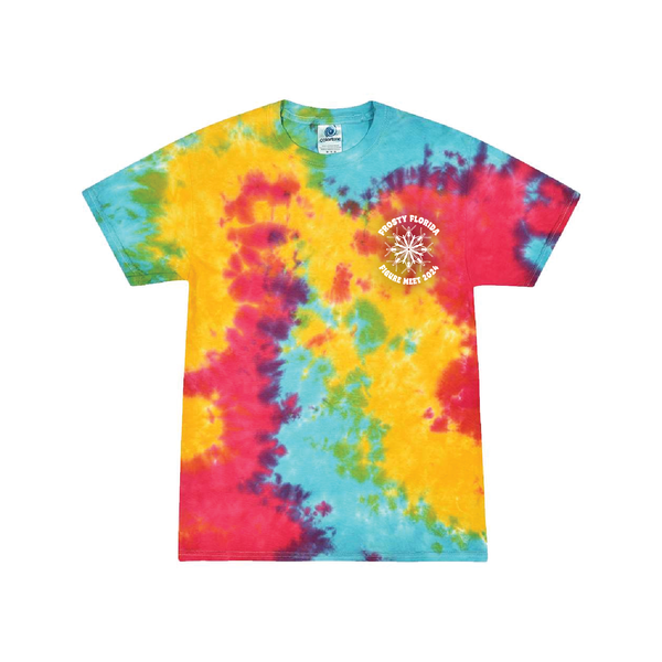 Frosty Florida Figure Meet 2024 Tie-Dye T-Shirt