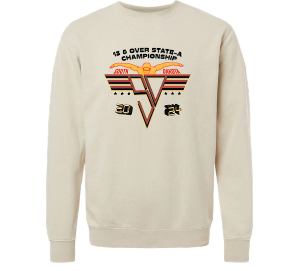 South Dakota 13+ Champs Crewneck Sweatshirt 2024