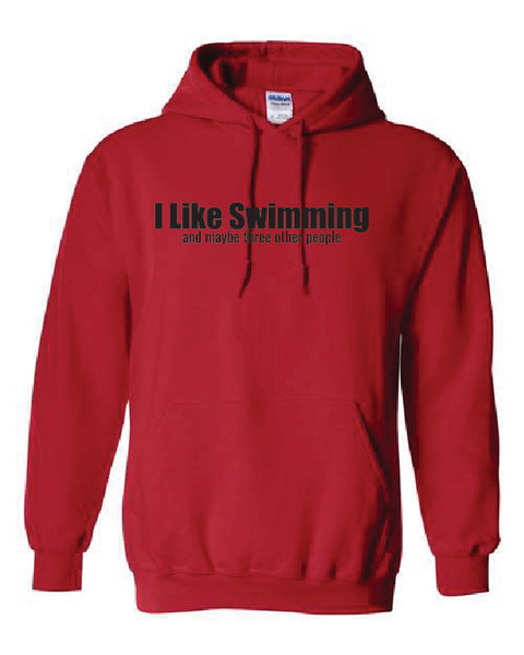 I Like Swimming Hoodie