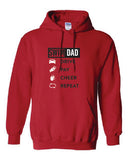 Swim Dad List Hoodie