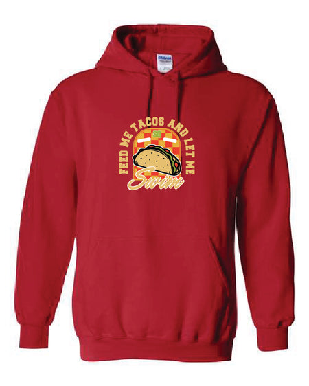 Arkansas Swimming Hoodie