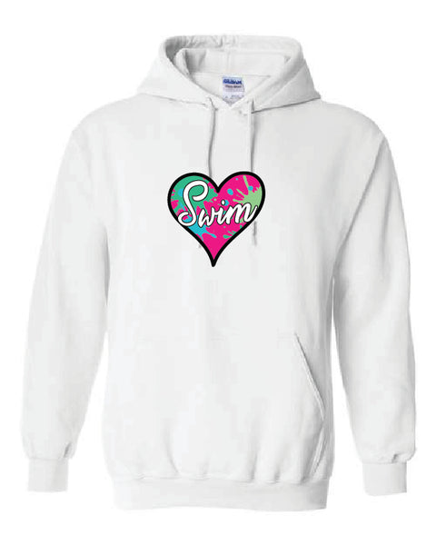 Heart Swim Hoodie