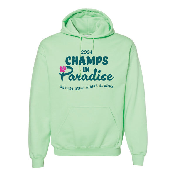 Champs in Paradise Adult Hoodie