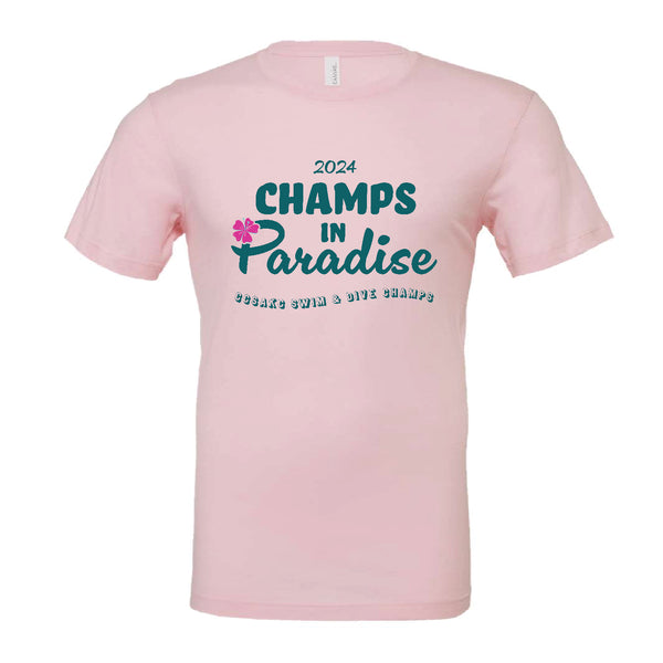 Champs in Paradise Adult T-Shirt