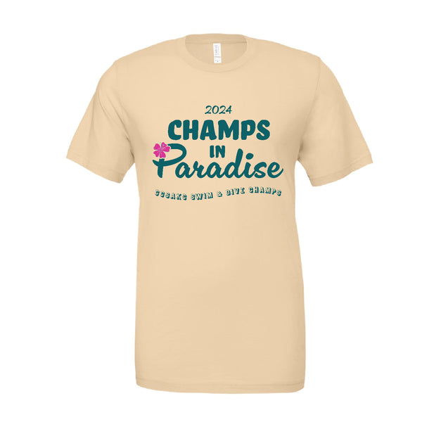 Champs in Paradise Adult T-Shirt