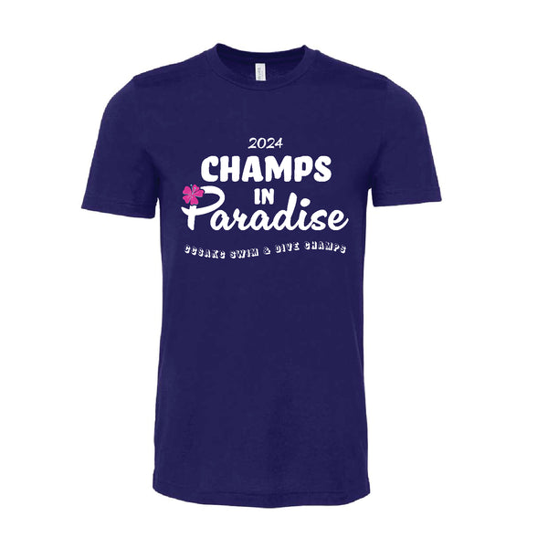 Champs in Paradise Adult T-Shirt