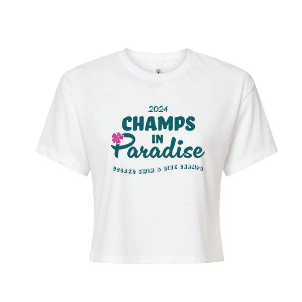 Champs in Paradise Crop Top