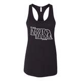 Team Nebraska Women's Racerback Tank