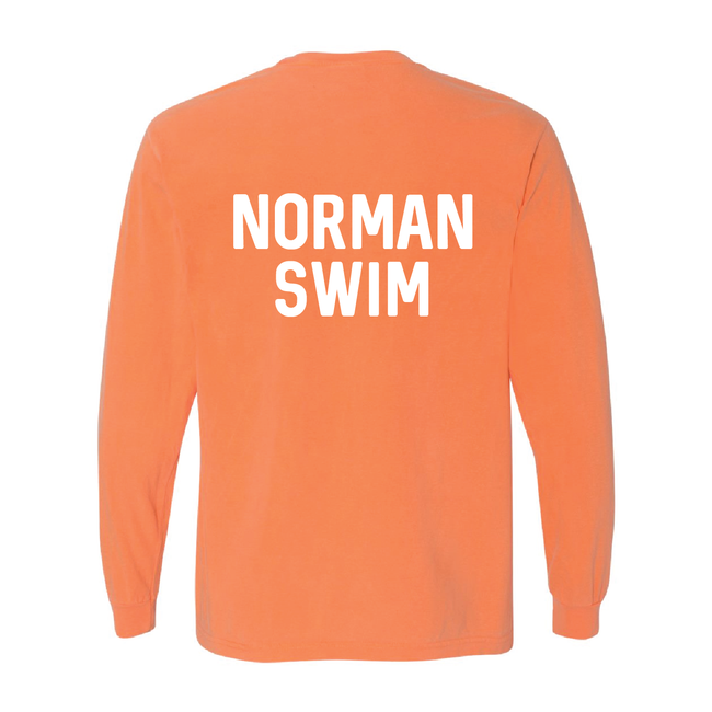 Norman High Swim Comfort Colors Long Sleeve T-Shirt