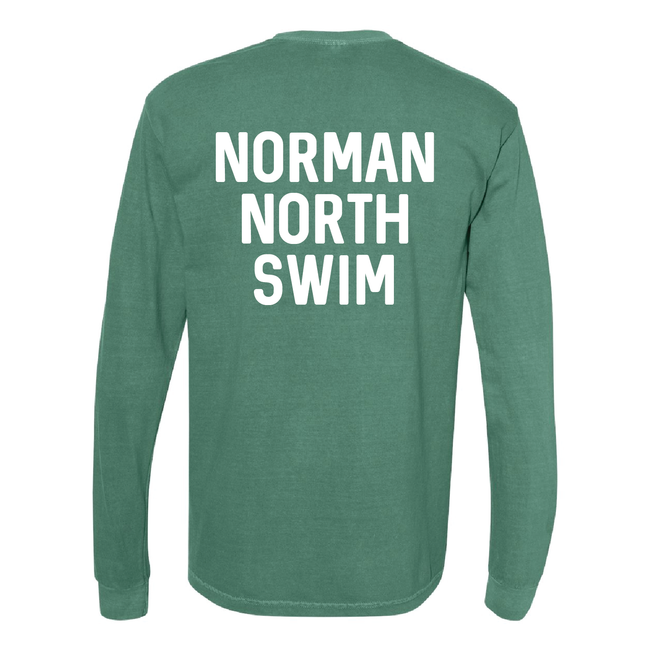 Norman North Swim Comfort Colors Long Sleeve T-Shirt