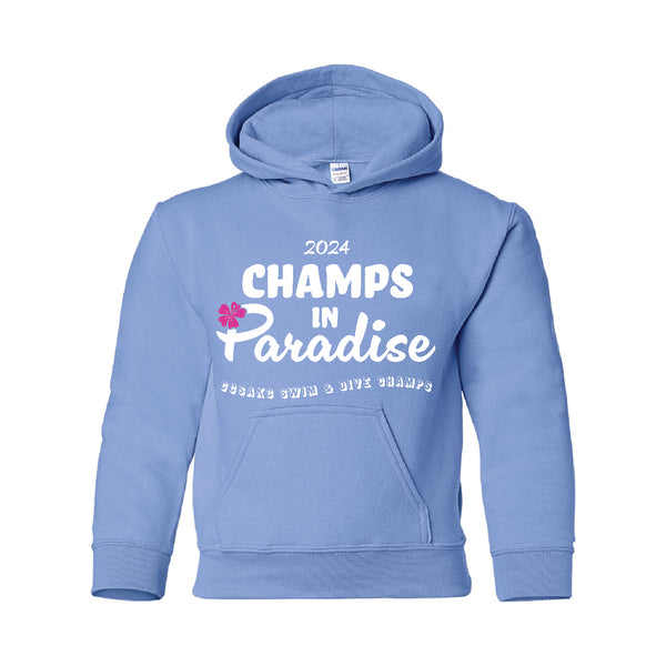 Champs in Paradise Youth Hoodie