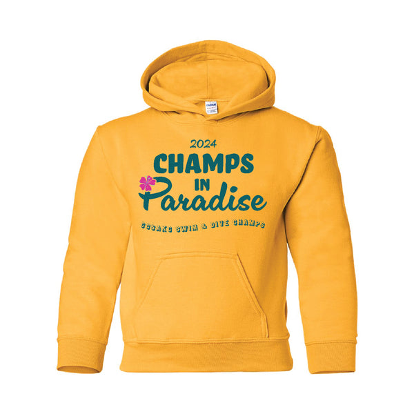 Champs in Paradise Youth Hoodie