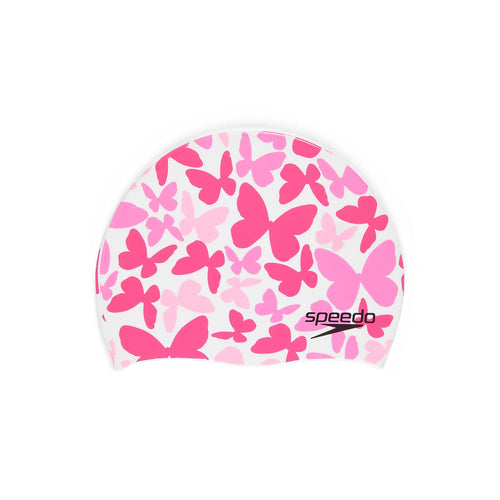 Pink Printed Silicone Cap