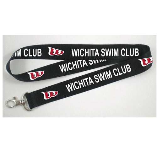 Wichita Swim Club Lanyard
