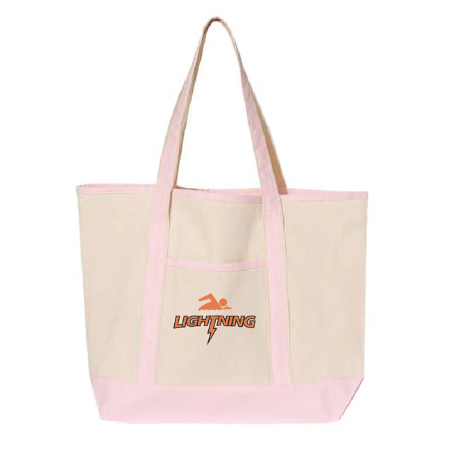 Lakewood Lightning Deluxe Canvas Tote