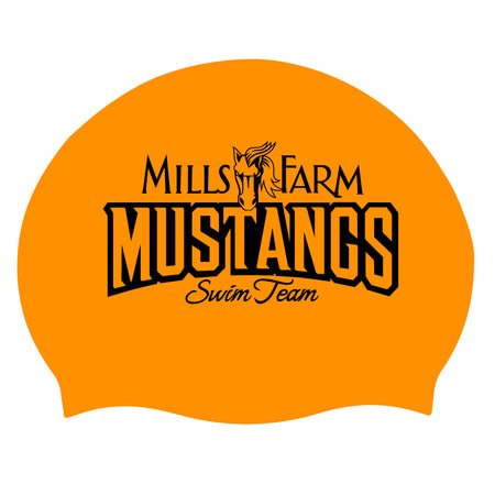 Mills Farm Personalized Swim Cap Set of 2